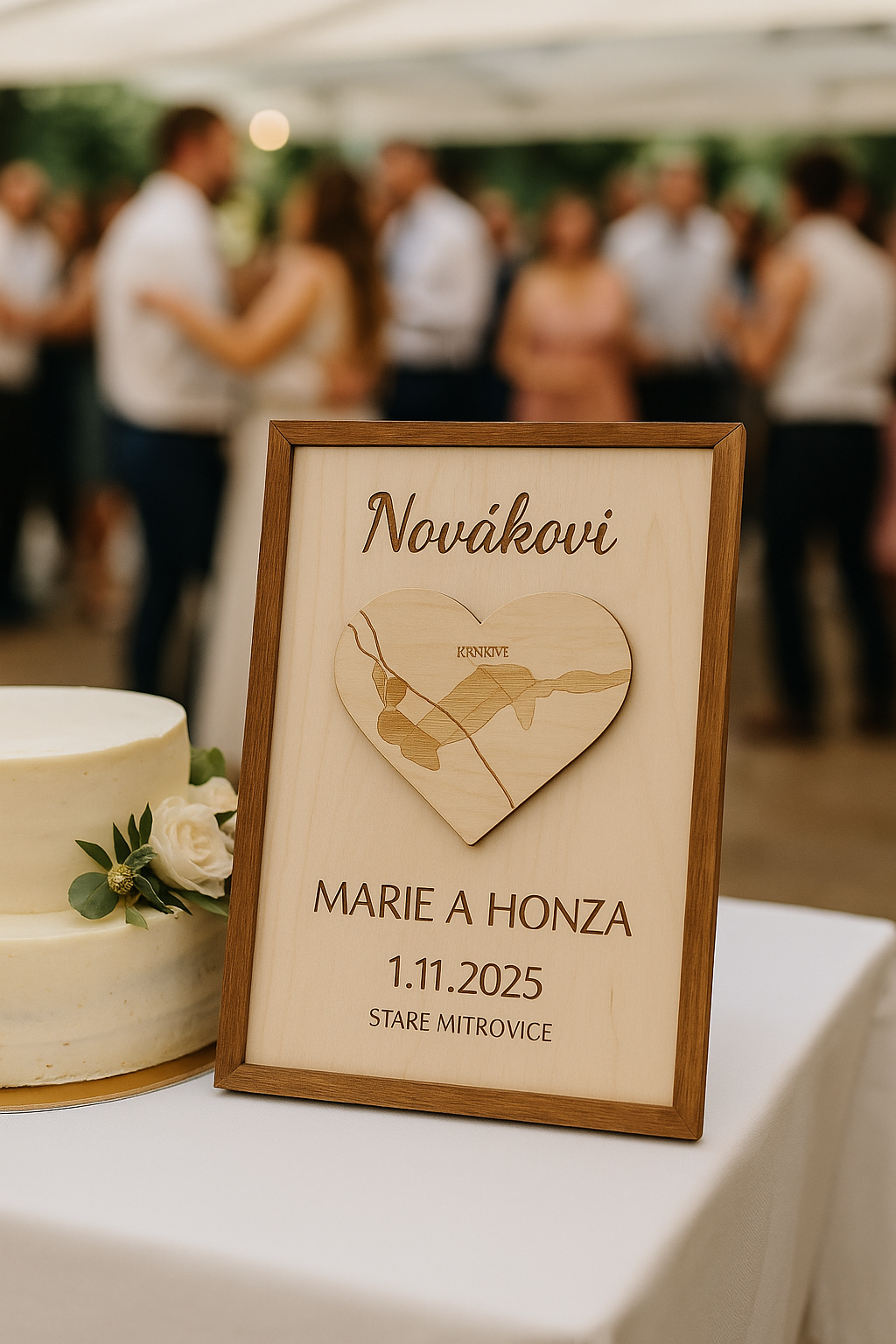 Dětský pokoj s dřevěným obrazem